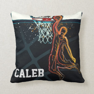Coussin Tirée en suspension dunk basket-ball Moderne Urbai
