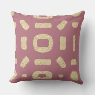 Coussin Tissu de boue Kuba africain