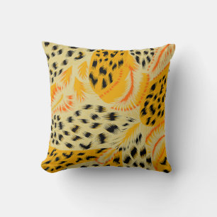 Coussin tissu peau abstraite mixte animal texture backgrou