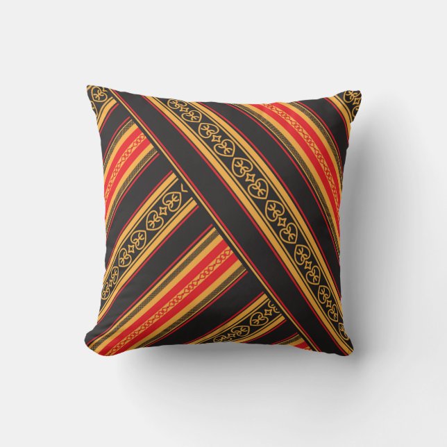 COUSSIN TISSUS KABYLE AMAZIGH ALGERIE  - EL FOUDA (Recto)