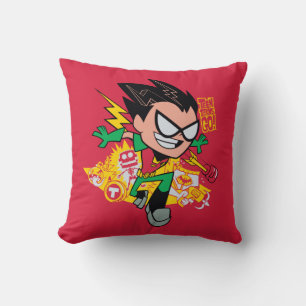 Coussin Titans Ados, partez ! Robin's Arsenal Graphic