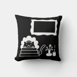 Coussin Titres de livres personnalisés et cadre photo