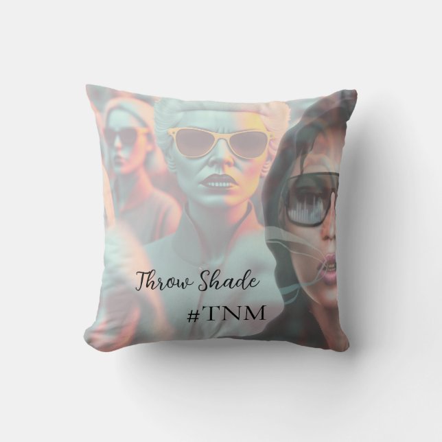 Coussin TNM Jeter l'ombre (Recto)