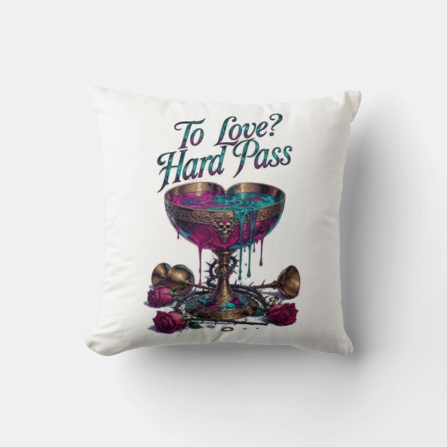 Coussin To Love? Hard Pass T-Shirt | Poisoned Chalice (Recto)