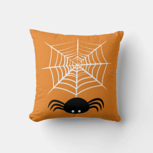 Coussin Toile d'araignée Halloween
