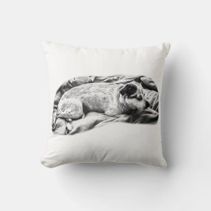 Coussin Tonalité Velours Terrier, Repose Repose Reposée