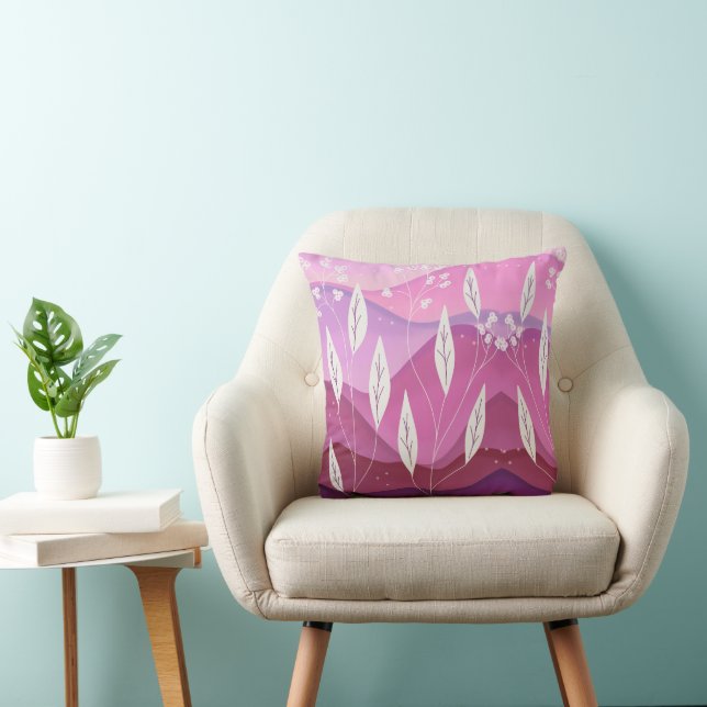 Coussin Tons de l'oreiller à lancer rose (Chaise)