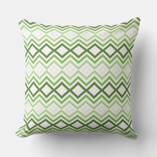 Coussin Tons verts (Recto)