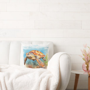 Coussin Tortue de mer