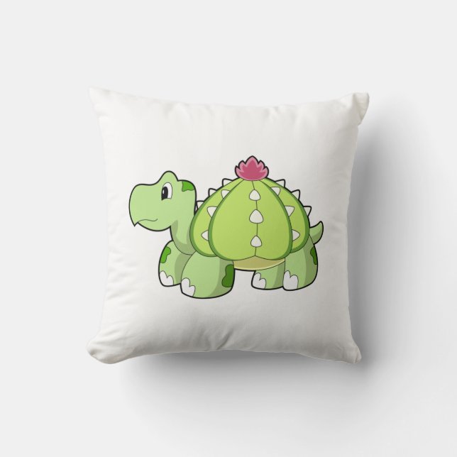 Coussin Tortue en cactus (Recto)