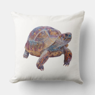 Coussin Tortue heureuse