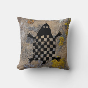 Coussin Tortue Mimbres Poterie Design
