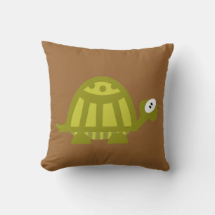 Coussin Tortue verte