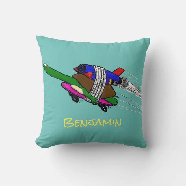 Coussin Tortue volante (Recto)