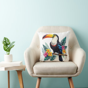 Coussin toucan