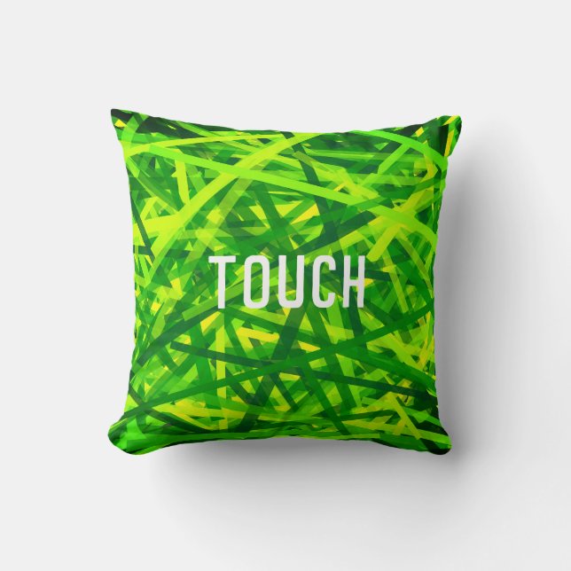 Coussin Touch Grass (Style: 7) (Recto)