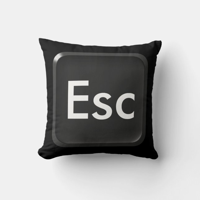 Coussin Touche d'échappement ESCAPE de clavier (Recto)