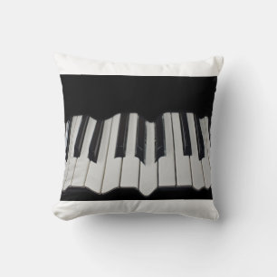 Coussin Touches de piano déformées