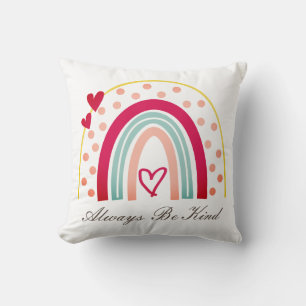 Coussin Toujours être gentil - Citation Motivationnelle