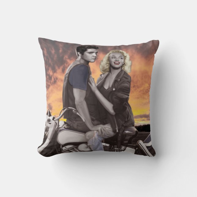 Coussin Tour de coucher du soleil (Recto)