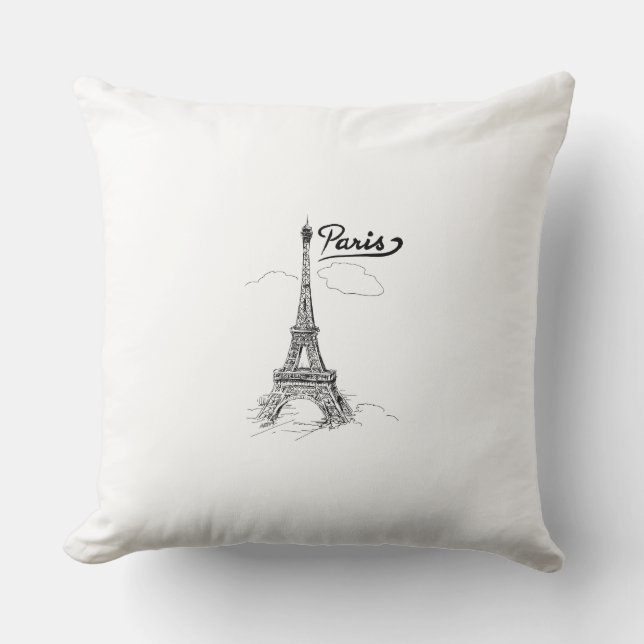 Coussin Tour Eiffel (Recto)