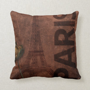 Coussin Tour Eiffel adorable de Paris   d'amour