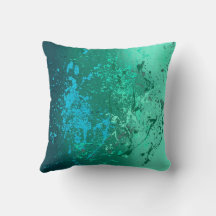 Tourbillon de menthe Art abstrait à éclaboussures