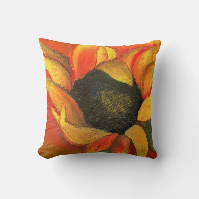 Coussin Tournesol 2011 de septembre (Recto)
