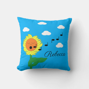 Coussin Tournesol chantant
