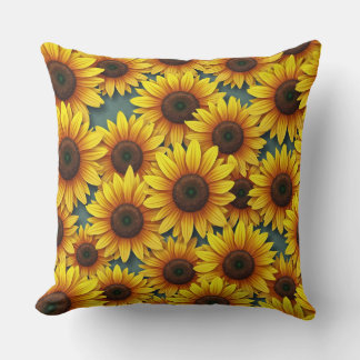Coussin Tournesol qui apporte de l'argent