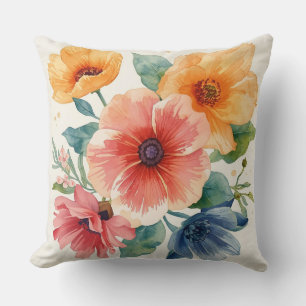 Coussin Tournesols vintage ensoleillés