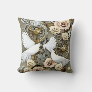 Coussin Tourterelles Mariages à vapeur