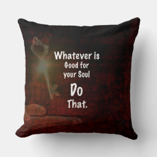 Coussin Tout ce qui est bon pour votre Citation Motivation