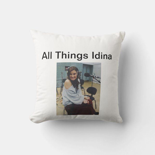 Coussin Tout le carreau d'Idina de choses 16 pouces (Recto)