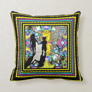Coussin Tout qu'ils ont besoin est amour