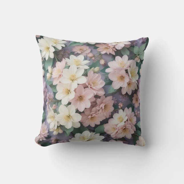 Coussin Toutes les fleurs (Recto)