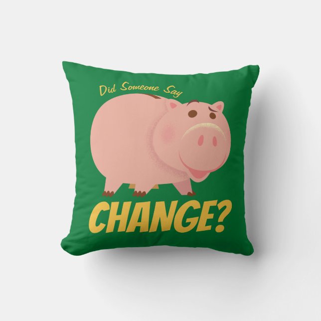 Coussin Toy Story 4 | Illustration Hamm (Recto)