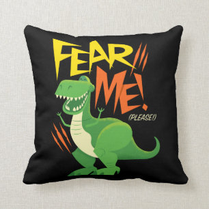Coussin Toy Story 4  Rex "Peur-moi !"