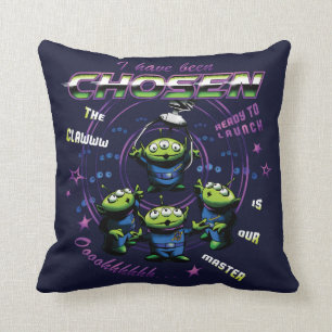Coussin Toy Story  Rétro "J'ai été choisi" Aliens