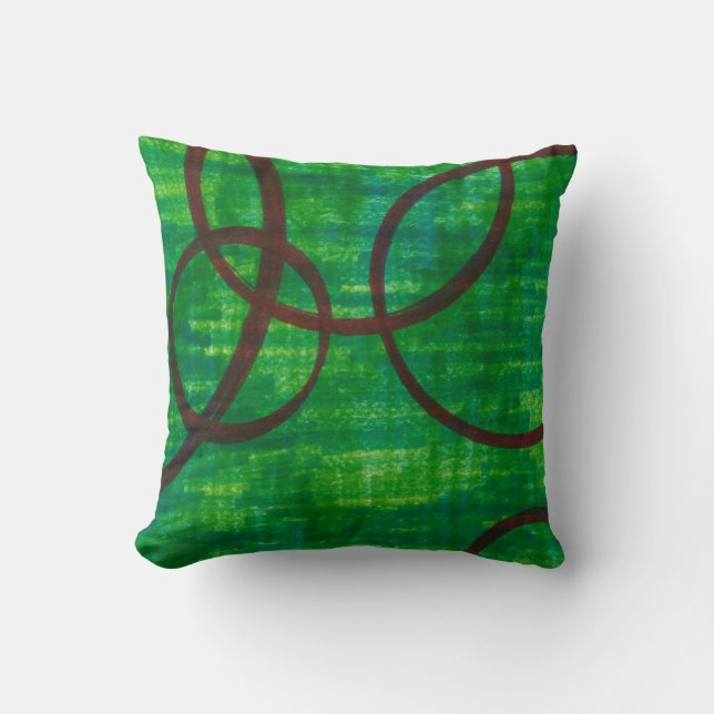Coussin Trace de Crimson II (Recto)