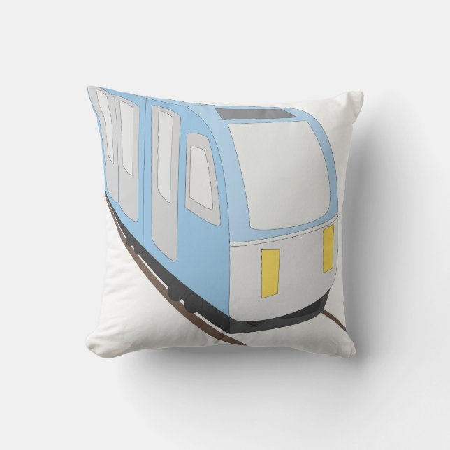 Coussin Train ferroviaire (Recto)