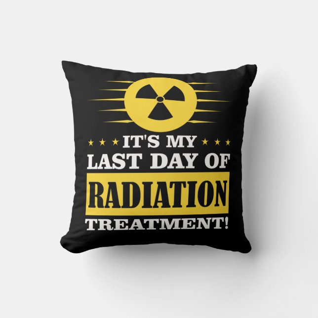 Coussin Traitement de radiothérapie de dernière journée Ca (Recto)