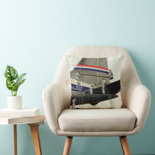 Coussin Transport vintage, maintenance d'avions
