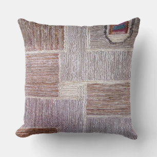 Coussin Travail original de tapis en cuir