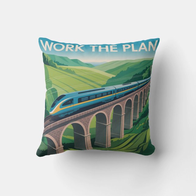 Coussin Travailler le plan (Verso)