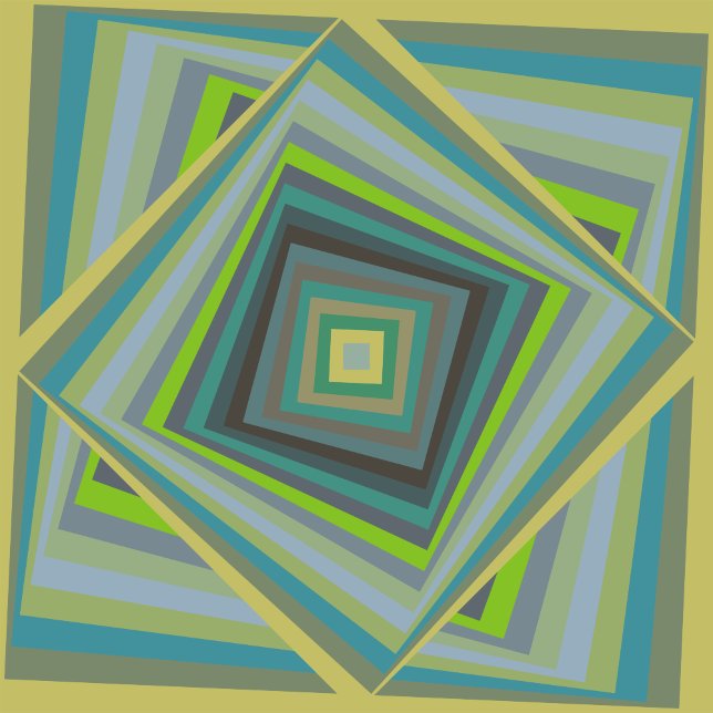 Coussin Traverser un jardin verdoyant (Créateur téléchargé)