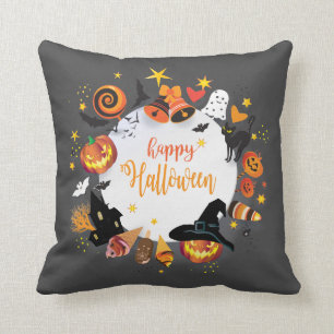 Coussin Treat de décoration Halloween ou Monstre de Trucs