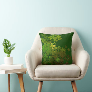 Coussin Trèfle de la Saint-Patrick