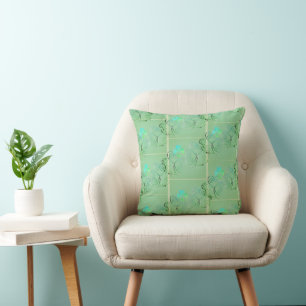 Coussin Trèfles Brumeux
