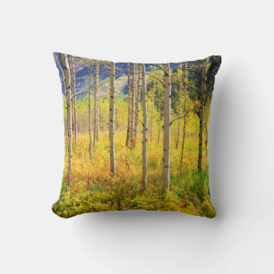 Coussin Trembles en automne dans les Rocheuses